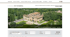 Desktop Screenshot of casaleinvendita.com