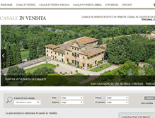 Tablet Screenshot of casaleinvendita.com